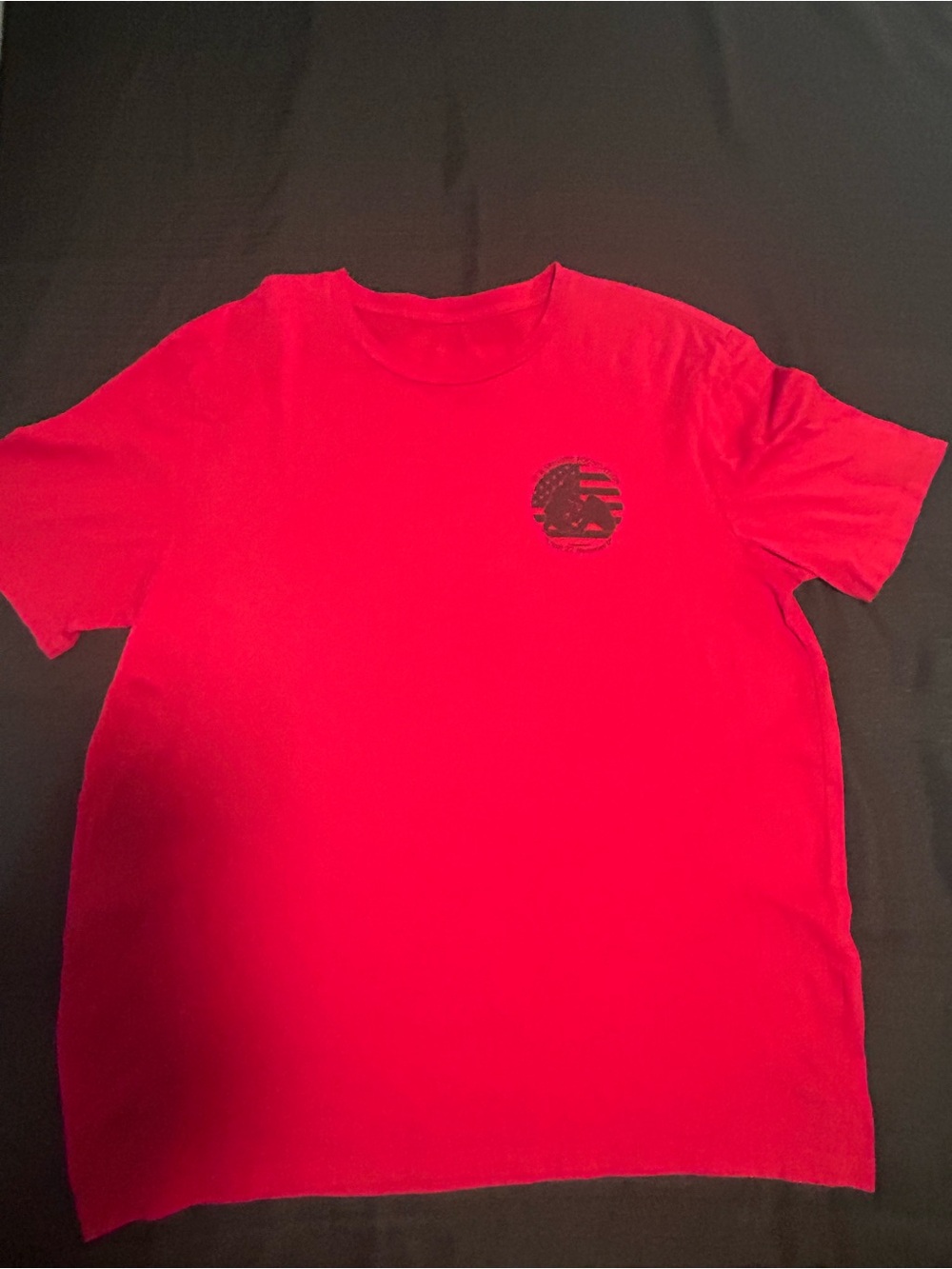 22 Warriors Foundation Men's Red Short-Sleeve T-Shirt